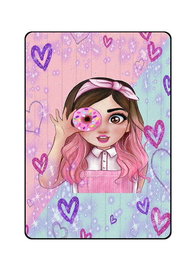 Protective Case Cover For Apple ipad 5th/6th Gen Donut Love Girl