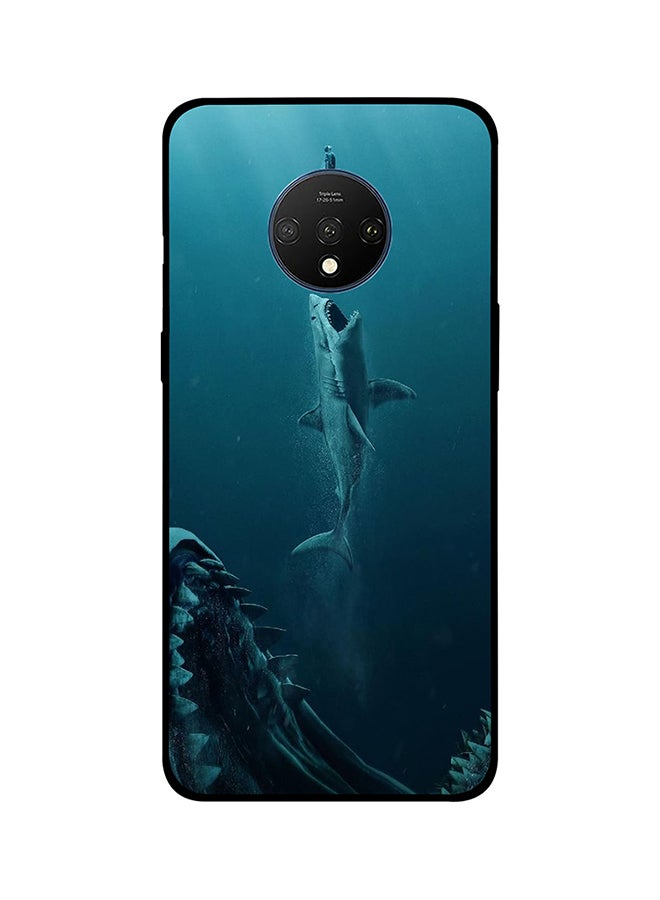 غطاء حماية واقٍ لهاتف ون بلس 7T بطبعة سمك قرش