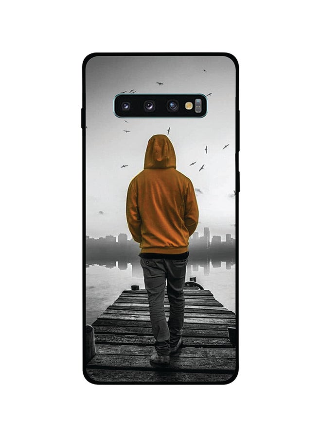 Theodor Protective Case Cover For Samsung Galaxy S10P A Boy In Hood