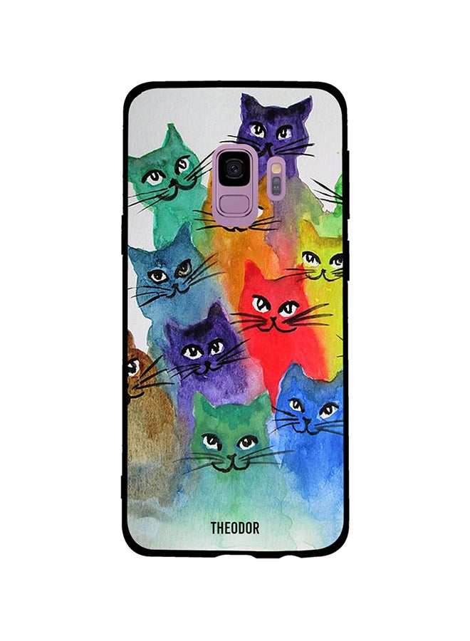 Protective Case Cover For Samsung Galaxy S9 Scroching Wolf