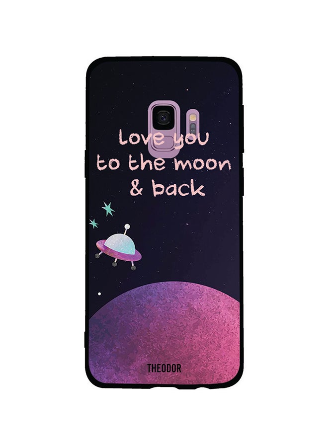 Protective Case Cover For Samsung Galaxy S9 Love You To Moon & Back