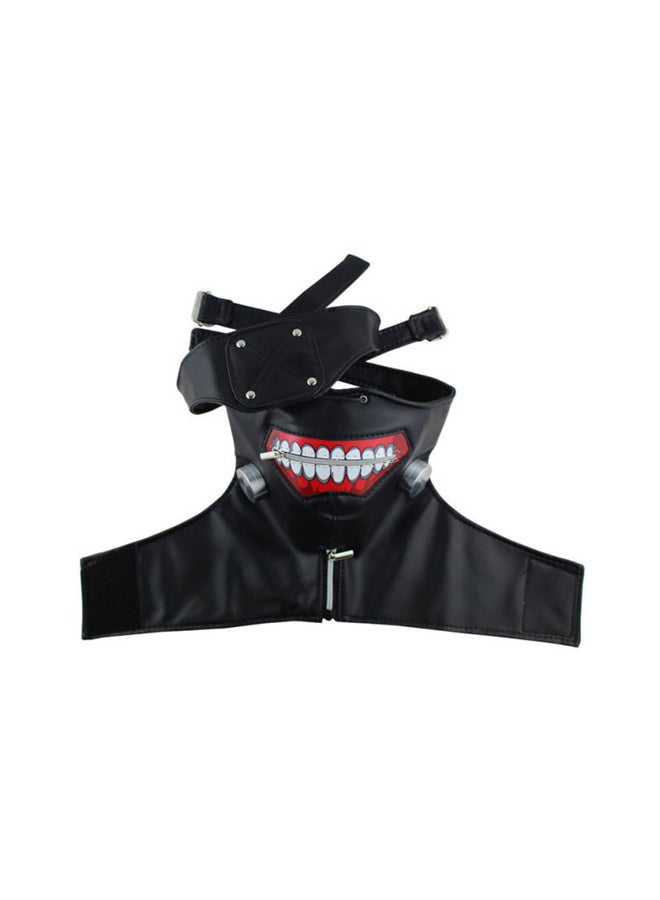 Zipper Patch Mouth Tokyo Ghoul Mask  - Image 1