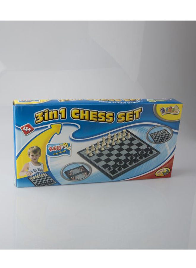 3-In-1 Chess Game 794901 - Image 4