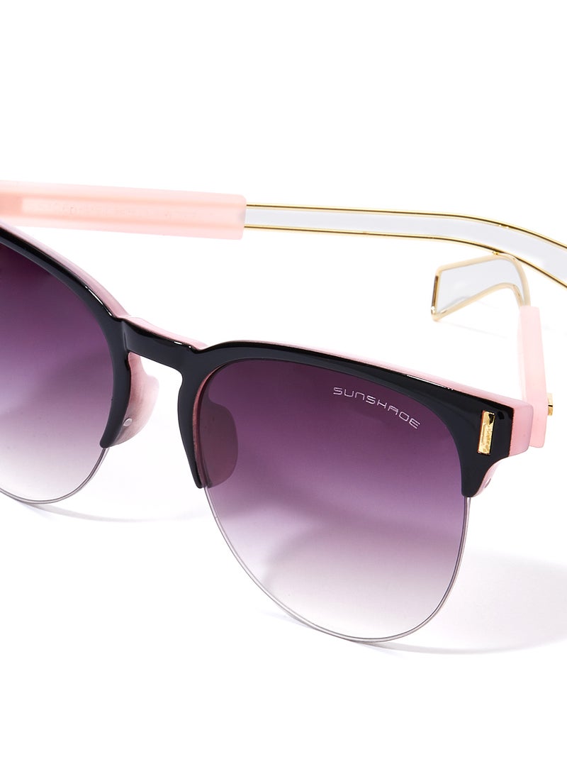 Sunshade Rimmed Clubmaster Sunglasses - Lens Size: 52 mm - Image 4