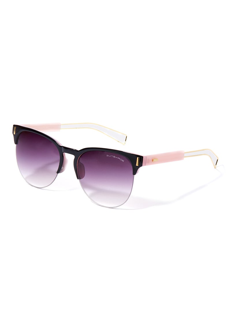 Sunshade Rimmed Clubmaster Sunglasses - Lens Size: 52 mm - Image 1