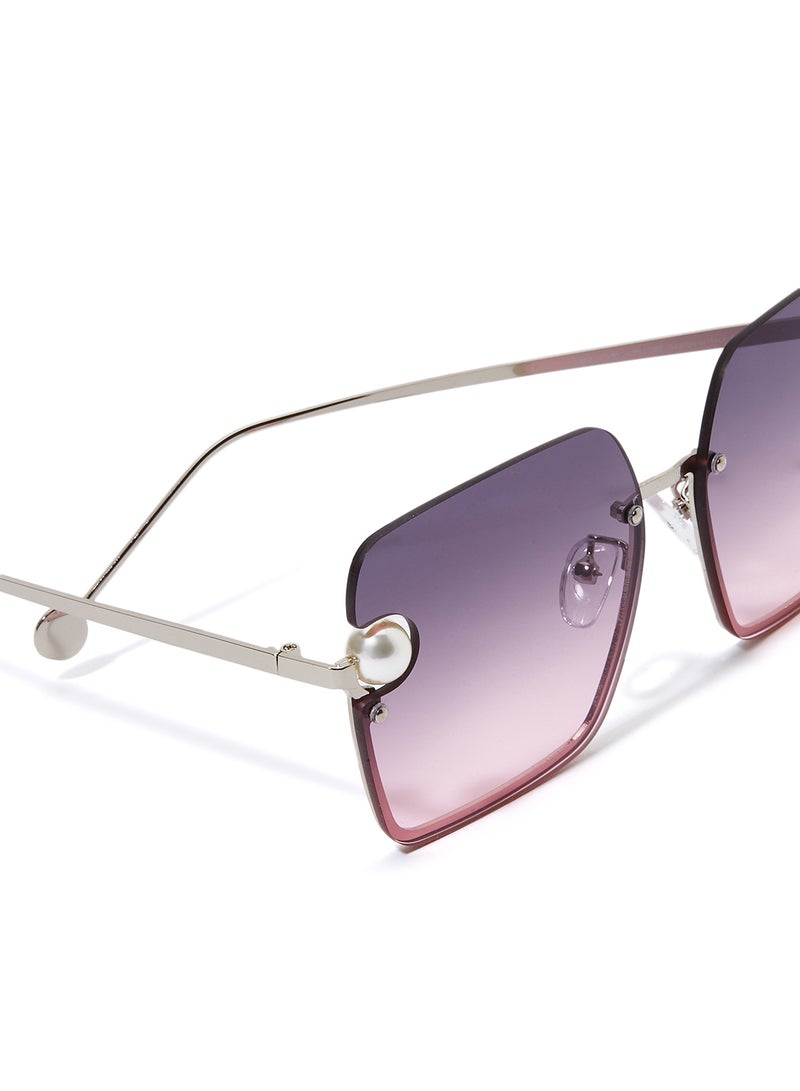 Sunshade Women's Square Sunglasses - Image 4