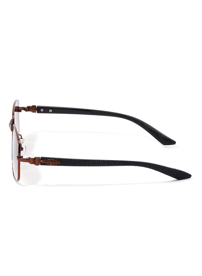 Sunshade Men's Sleek Square Sunglasses - Lens Size: 60 mm - Image 3