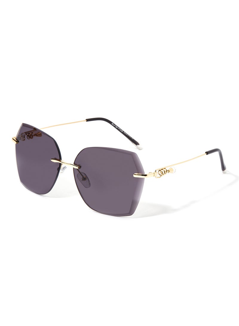 Sunshade - Women's Hexagon Sunglasses - Image 1