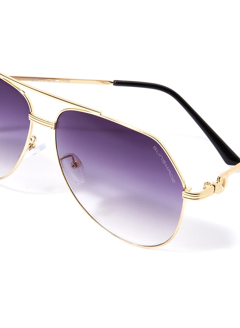 Sunshade - Men's Aviator Sunglasses - Lens Size: 62 mm - Image 1