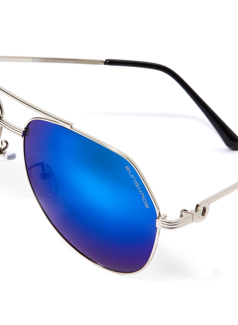 Sunshade Men's Aviator Sunglasses - Lens Size: 62 mm - Image 4