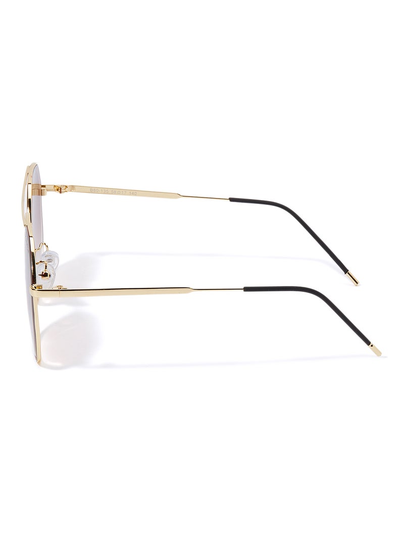 Sunshade - Women's Hexagon Sunglasses - Lens Size: 57 mm - Image 1