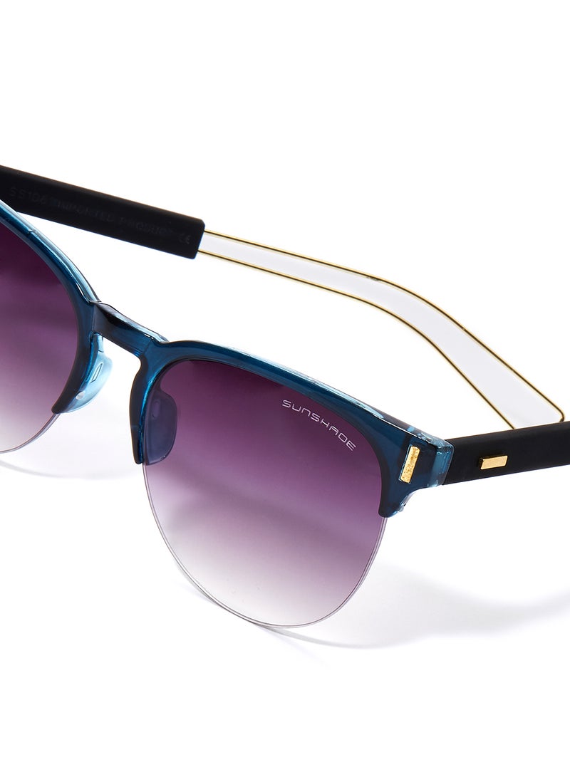 Sunshade Rimmed Clubmaster Sunglasses - Lens Size: 52 mm - Image 4