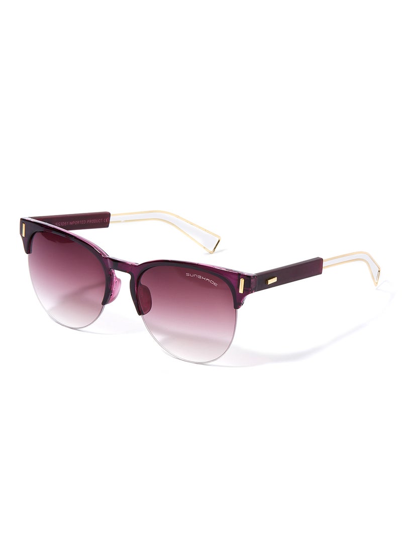 Sunshade - Rimmed Clubmaster Sunglasses - Lens Size: 52 mm - Image 1