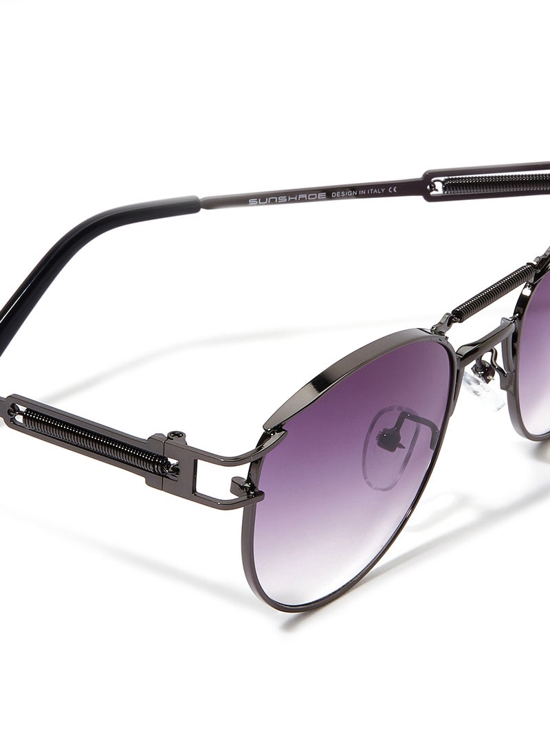 Sunshade Round Sunglasses - Lens Size: 52 mm - Image 4