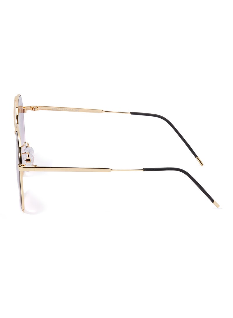 Sunshade - Women's Hexagon Sunglasses - Lens Size: 57 mm - Image 1