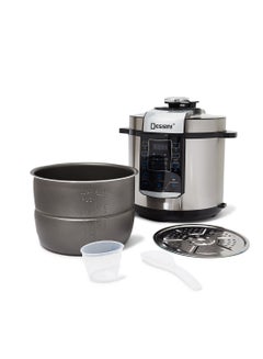 DESSINI Electric Pressure Cooker 6 L 1000 W 6006-6L Silver/Black/Blue  - Image 3