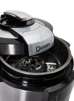 DESSINI Electric Pressure Cooker 6 L 1000 W 6006-6L Silver/Black/Blue  - Image 5