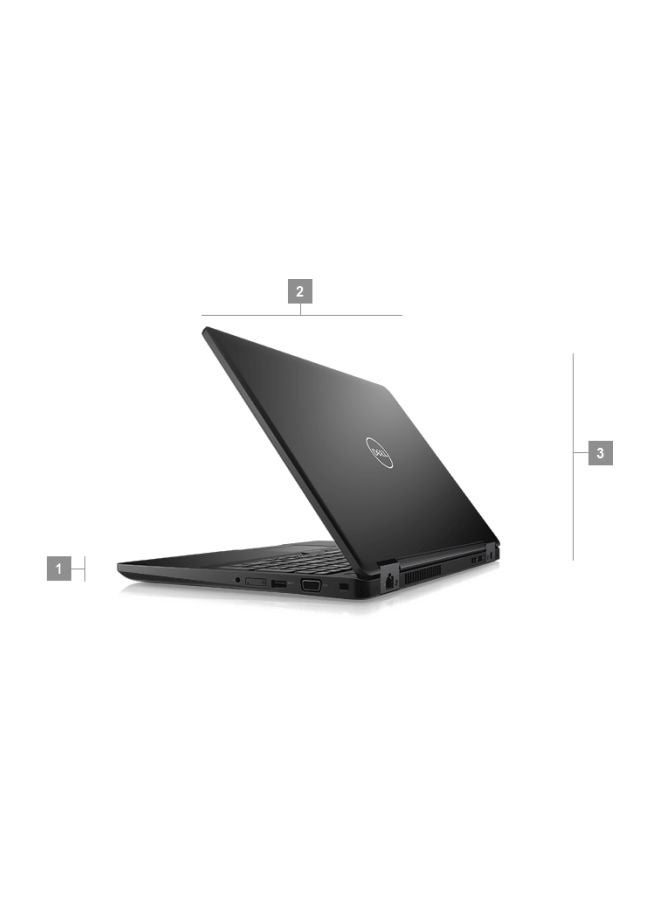 DELL Latitude 5590 Laptop With 15.6-Inch Display, Core i5 Processor/4GB RAM/500GB HDD/Integrated Graphics Black - Image 3