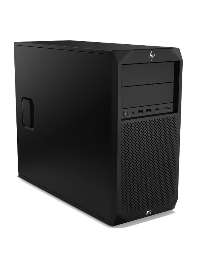 HP - Z2 G4 Tower Workstation, Xeon Processor/8GB RAM/1TB HDD/Intel UHD Graphics P630 Black - Image 1