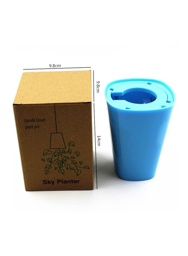 Generic - Upside Down Flowerpot Blue - Image 1