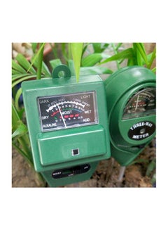 Generic 3-In-1 Soil Water Testing Meter Green  - Image 2
