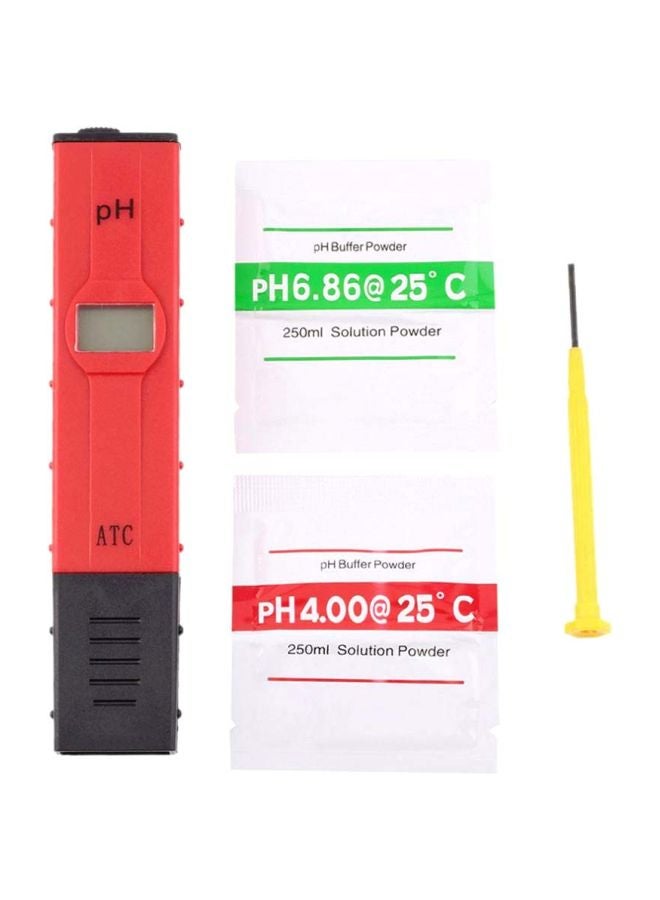 Generic Digital pH Meter Red  - Image 4