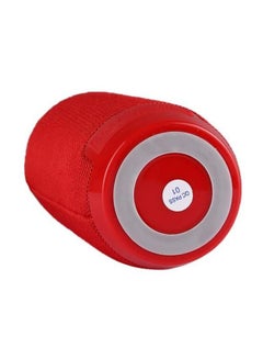 T&G Portable Bluetooth Stereo Speaker With Handle Red  - Image 2