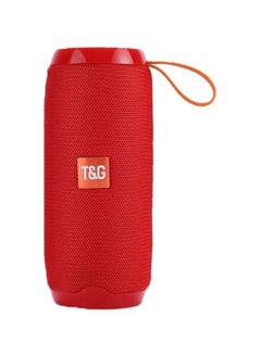 T&G Portable Bluetooth Stereo Speaker With Handle Red  - Image 1