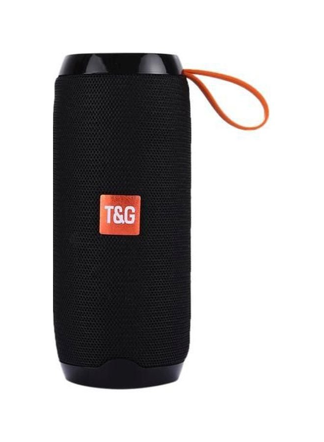T&G Portable Bluetooth Stereo Speaker With Handle Black  - Image 1