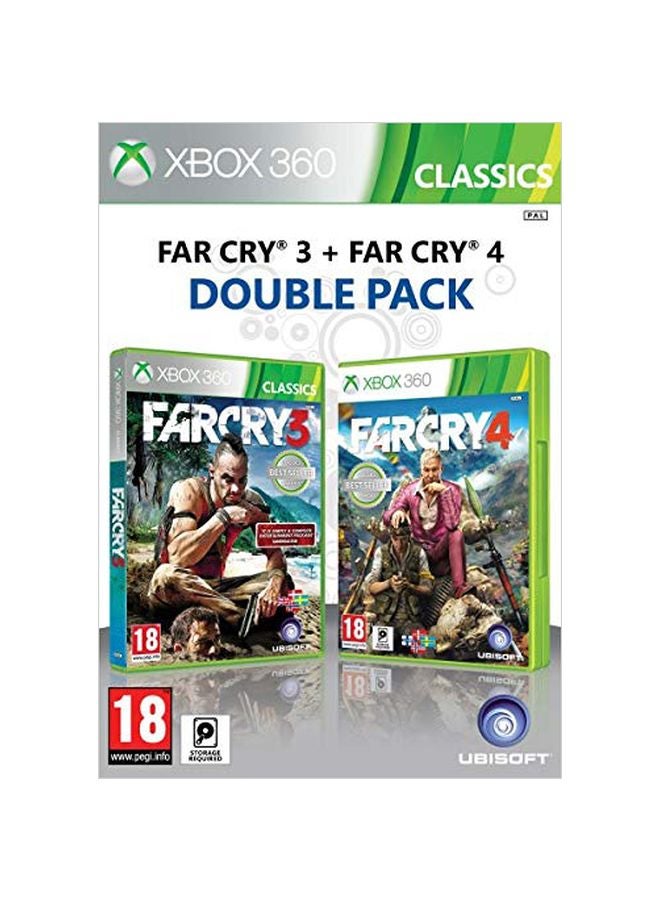 Ubisoft Far Cry 3 + Far Cry 4 Double Pack - (Intl Version) - Action & Shooter - Xbox 360 - Image 1