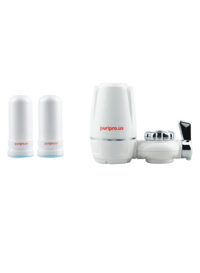 Seven Stage Faucet Filter Water Tap For With Extra Cartridge White/Black/Silver