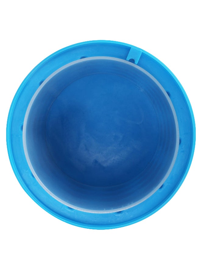 Ice Cube Maker Tray Blue/Clear 13.2 x 14.1cm