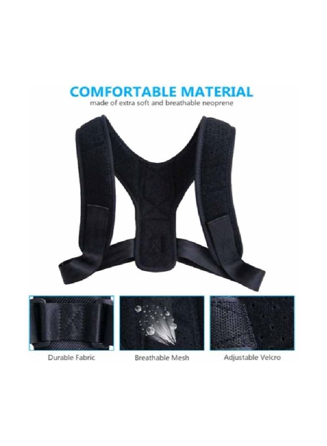 Adjustable Posture Corrector Back Support Brace Belt - Image 2