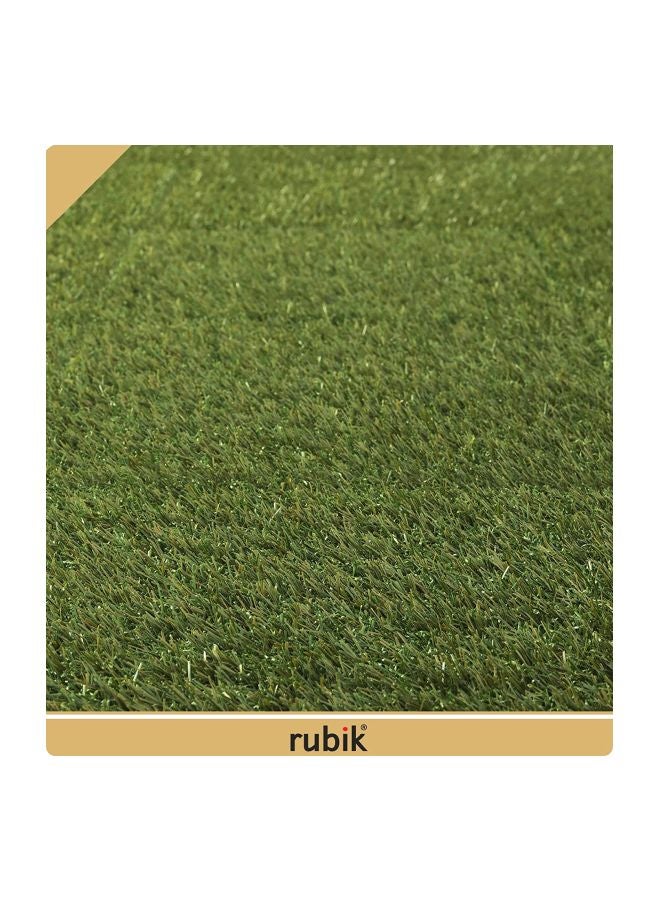 Rubik - Pack Of 9 Artificial Grass Floor Decking Tiles Set green 30x30x2centimeter - Image 1
