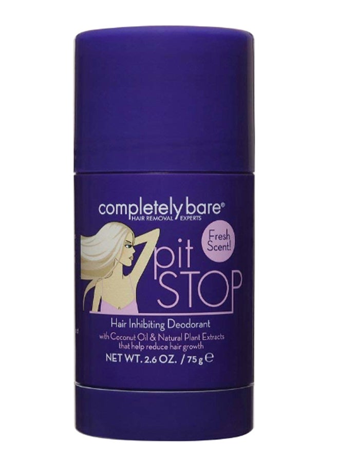 Completely Bare Coconut Oil Pit Stop Hair Inhibiting Deodorant 75grams