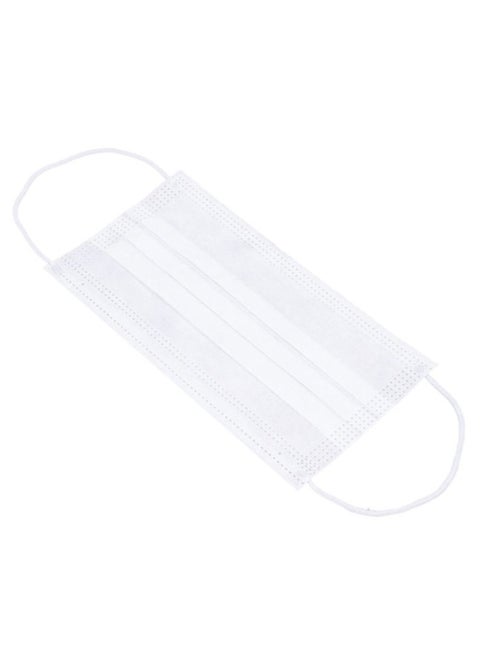 Pack Of 50 3-Layer Earloop Disposable Face Mask