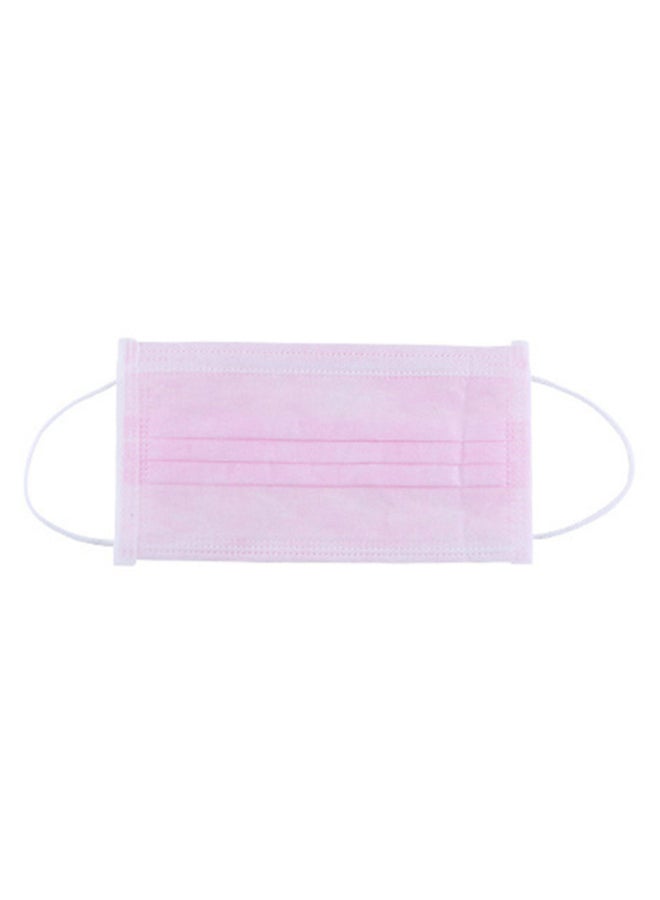 Pack Of 50 3-Layer Earloop Disposable Face Mask