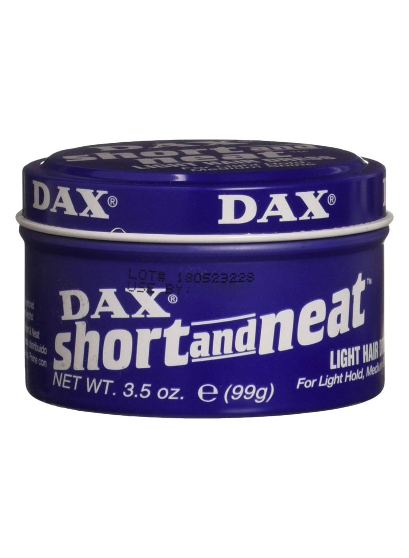 DAX Short And Neat Light Dress Hair Styling Wax 