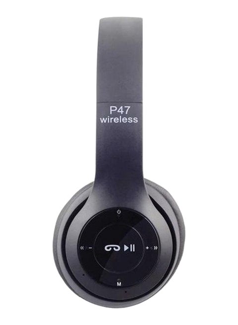 Wireless Bluetooth On-Ear Headphone Black
