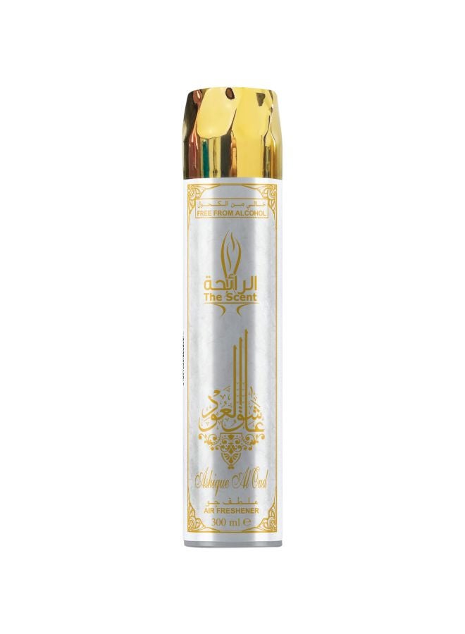 The Scent Ashique Al Oud Air Freshener Clear 300ml - Image 1