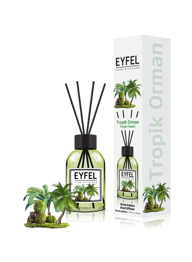 آيفيل عطر فواح مع عيدان خشبية من ريد شفاف 110ملليلتر - Image 2