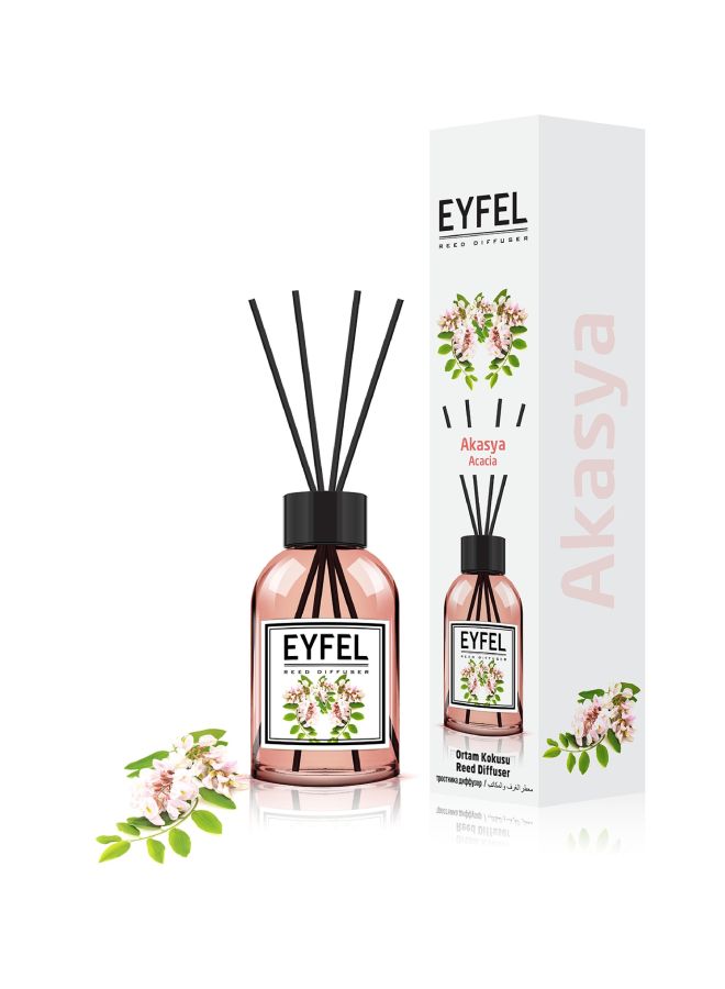 EYFEL Akasya Reed Diffuser Clear 110ml  - Image 2