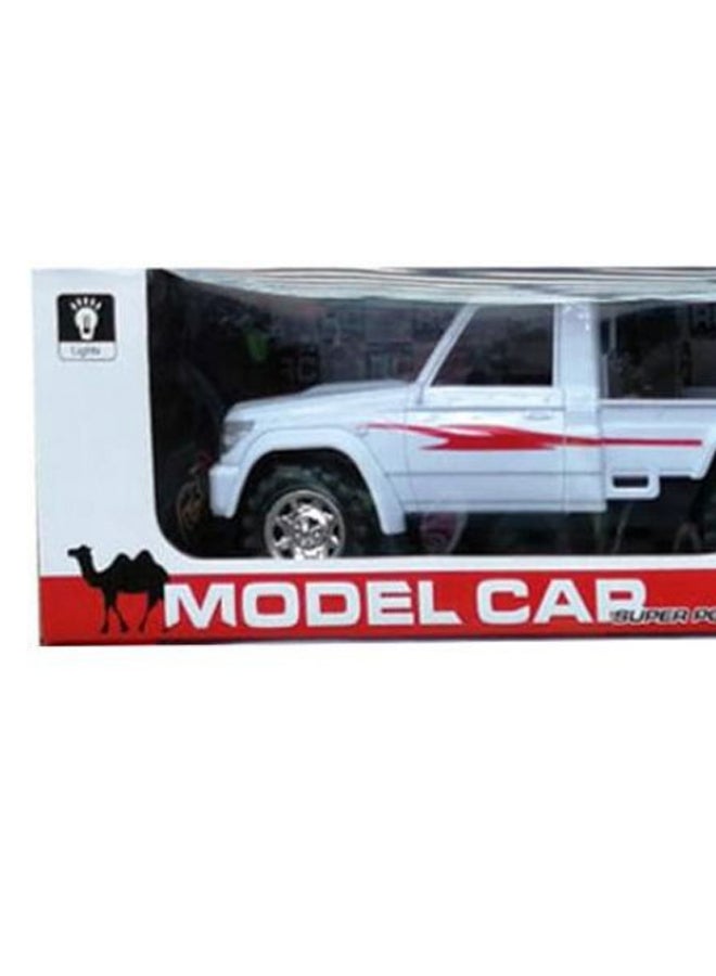 Super Power Desert Jeep Transport Car White - Image 2