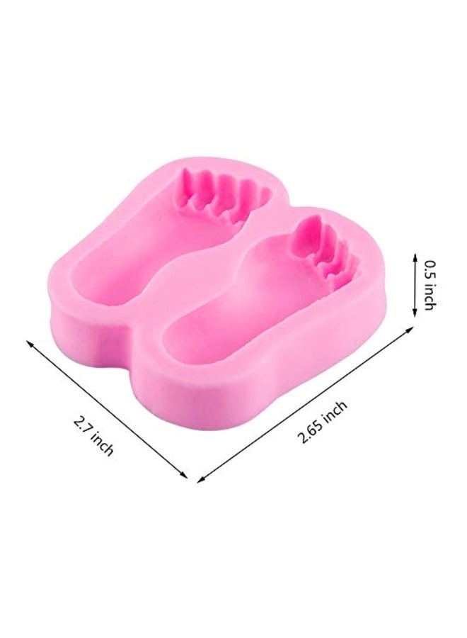 2-Cavity Silicone Candy Mould Pink 2.8x2.7x0.4inch - v1584513486/N35945238A_3