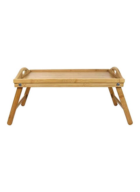 Foldable Breakfast Table Brown