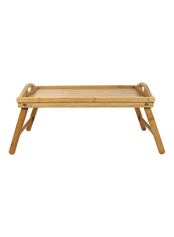 Foldable Breakfast Table Brown