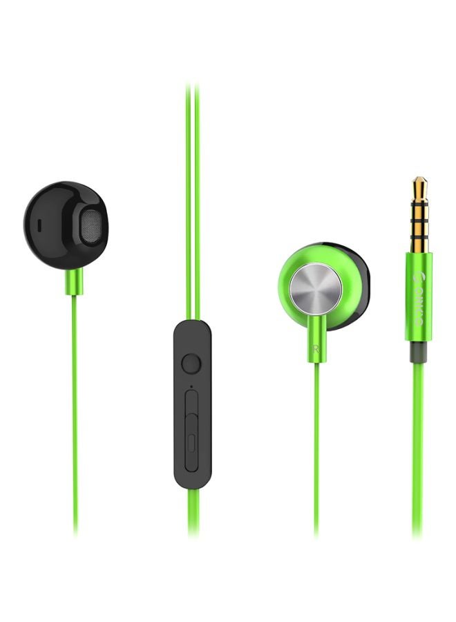 Orico In-Ear Headphones Green - Image 1