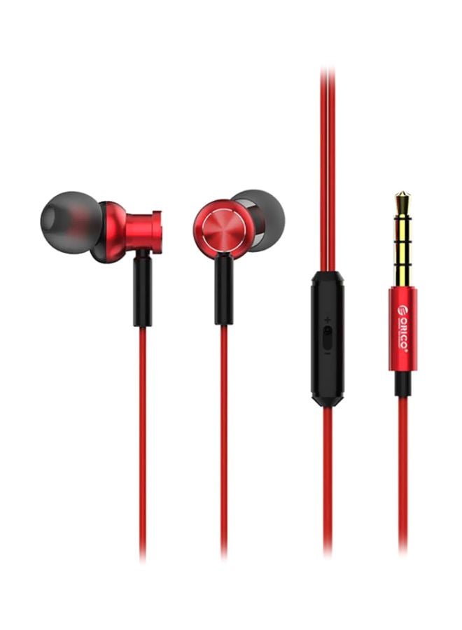 Orico In-Ear Headphones Red - Image 1