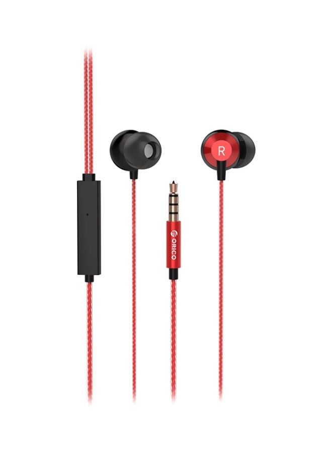 Orico In-Ear Headphones Red - Image 1