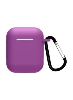 Silicone Case Cover For Apple AirPods Light Purple